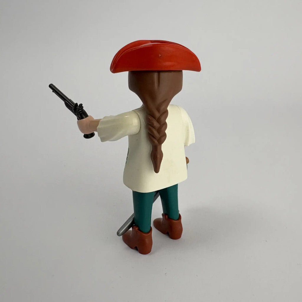 Playmobil kalóz figura piros fejfedővel