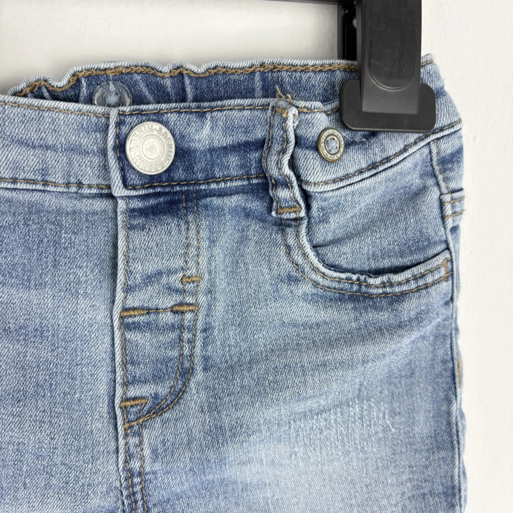 H&M világoskék rövid farmernadrág 80