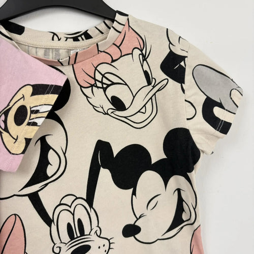 2 darab Mickey & Minnie mintás póló 110-116