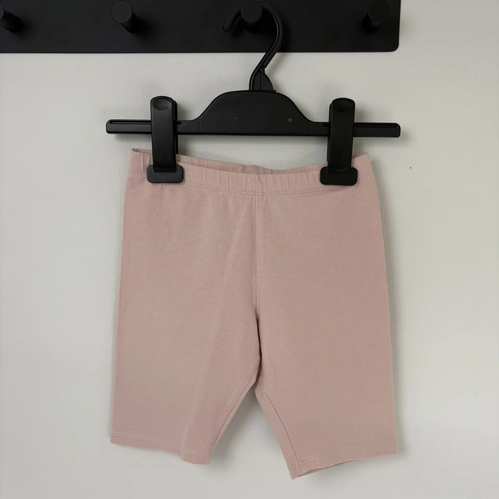 H&M rózsaszín rövid leggings 116