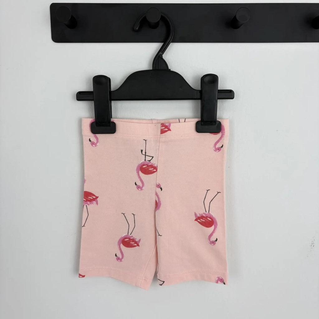 F&F flamingós rövid leggings 86