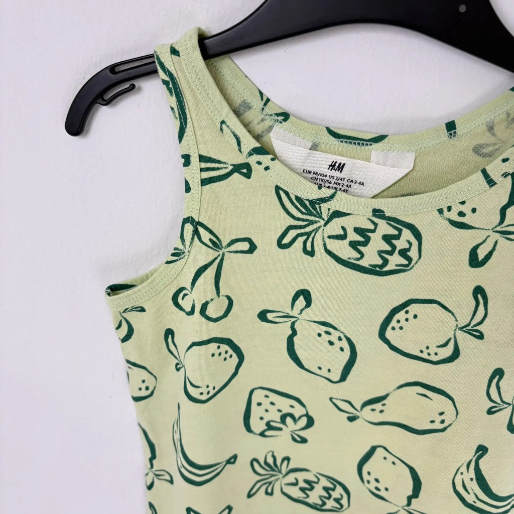H&M gyümölcsös trikó 98-104