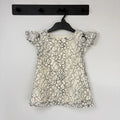 H&M virágos csipkemintás ruha 110