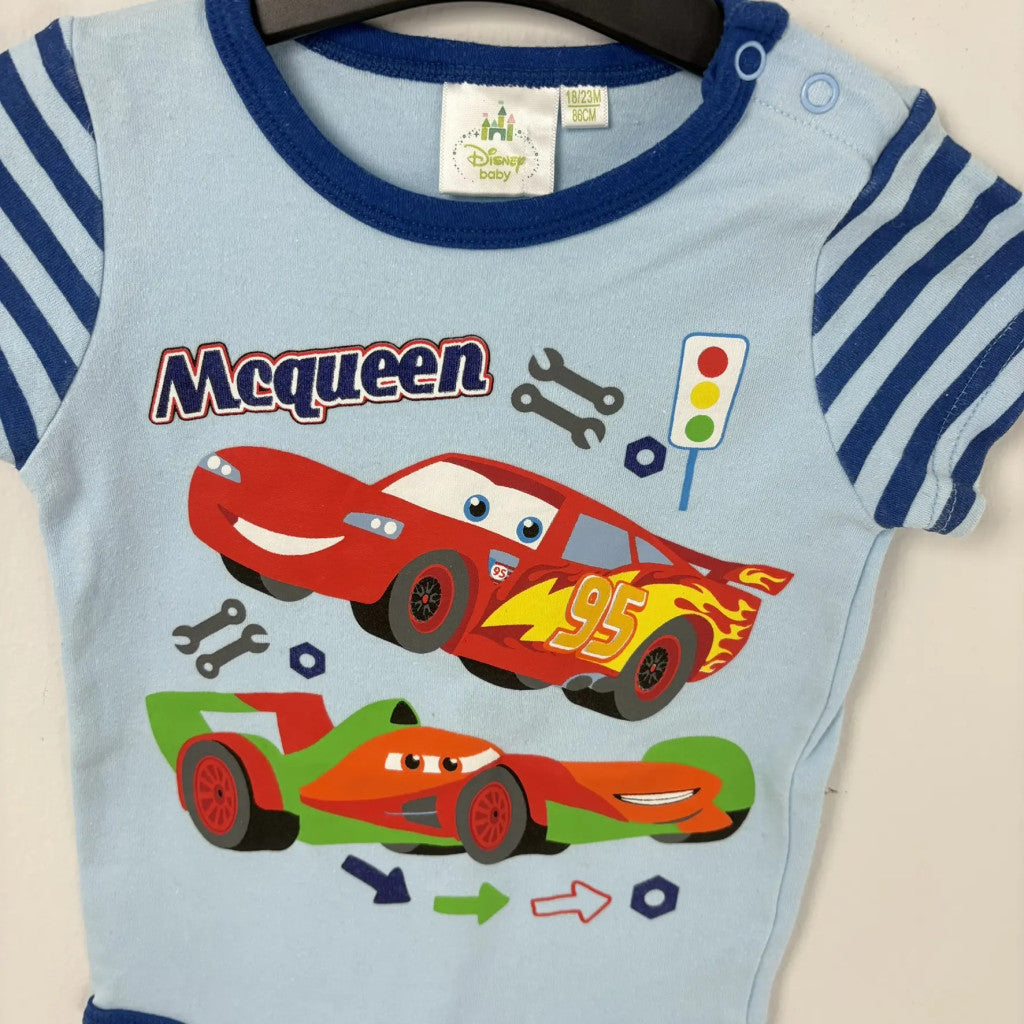 Disney villám McQueen rövid ujjú body 86