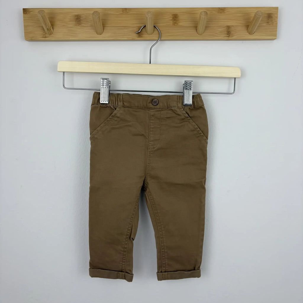 Next barna chino nadrág 74