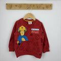 Fireman Sam pulóver 110 - elölnézet