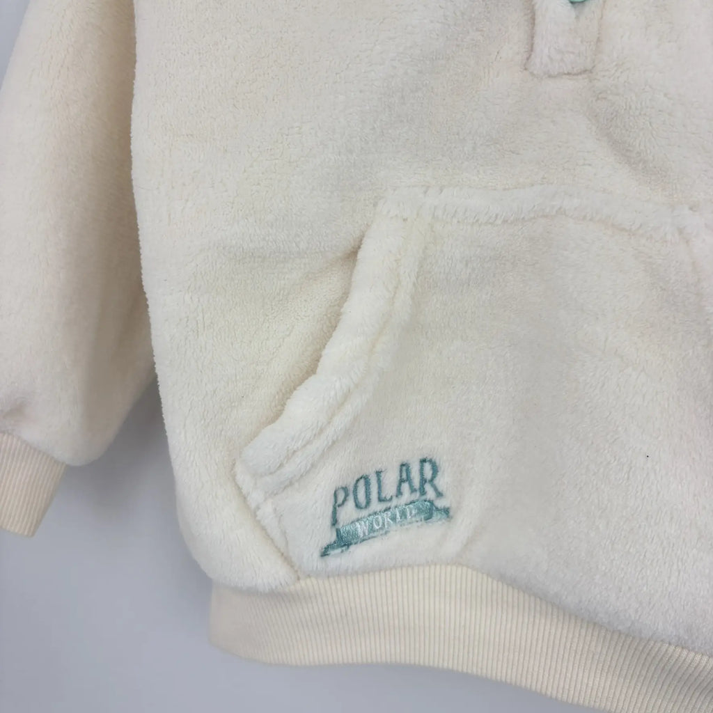 Polar felirat a krémszínű Lupilu pulóveren