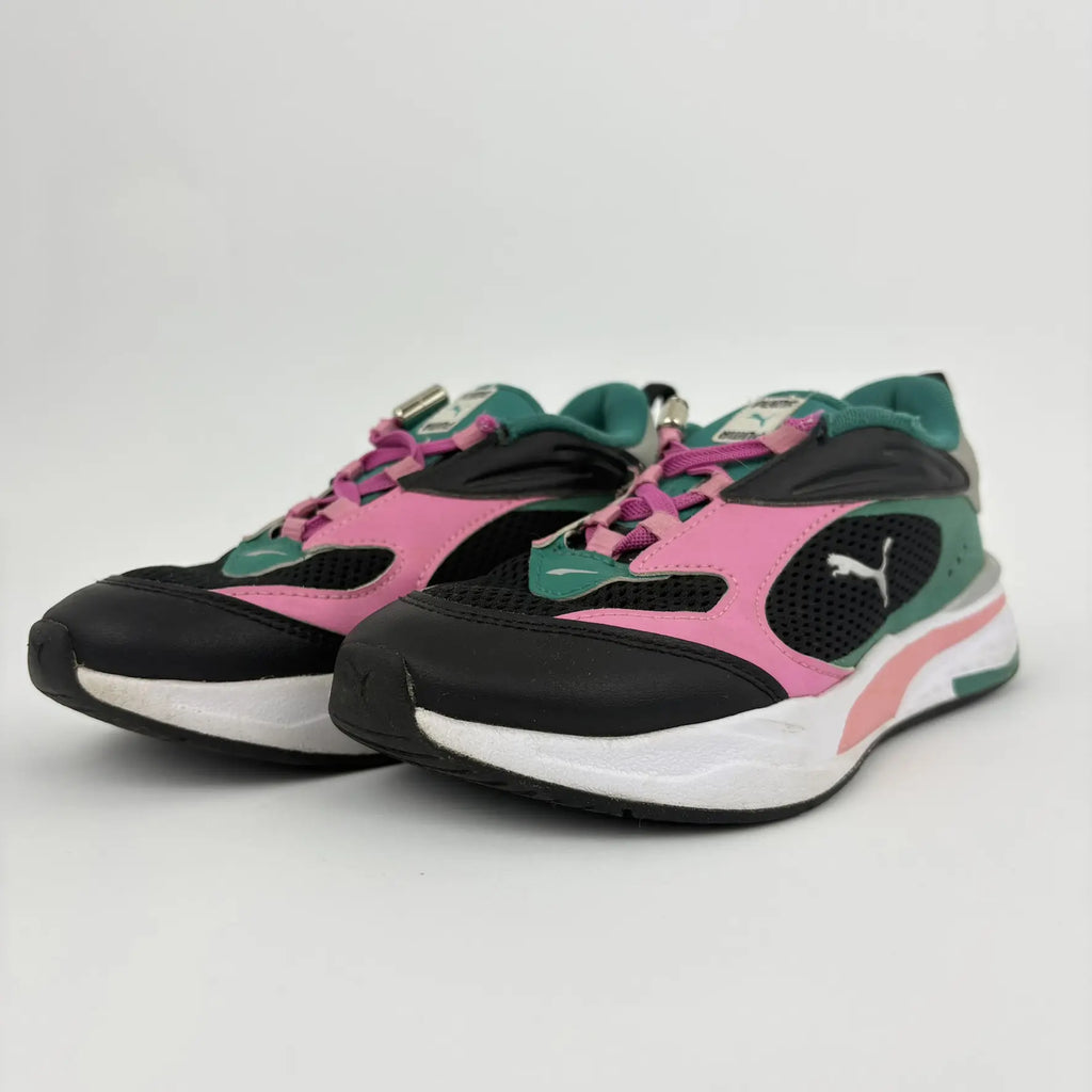 Puma rózsaszín zöld sportcipő 32