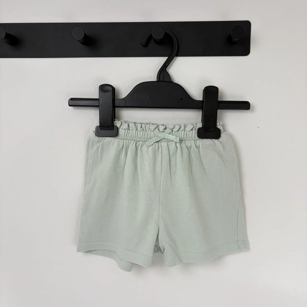 H&M zsályazöld rövidnadrág 98