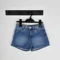 H&M kék farmer rövidnadrág 128