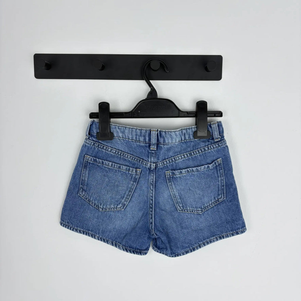H&M kék farmer rövidnadrág 128