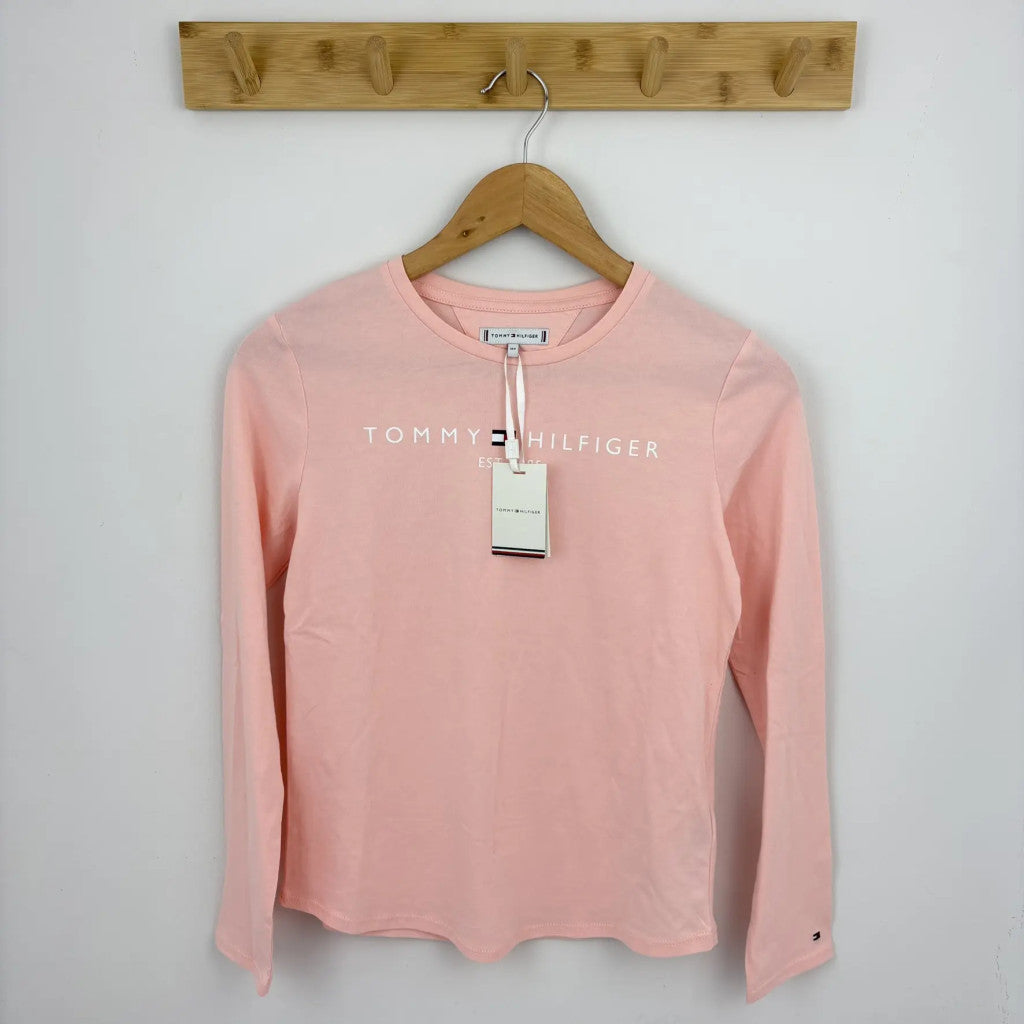 Tommy Hilfiger rózsaszín hosszú ujjú 164