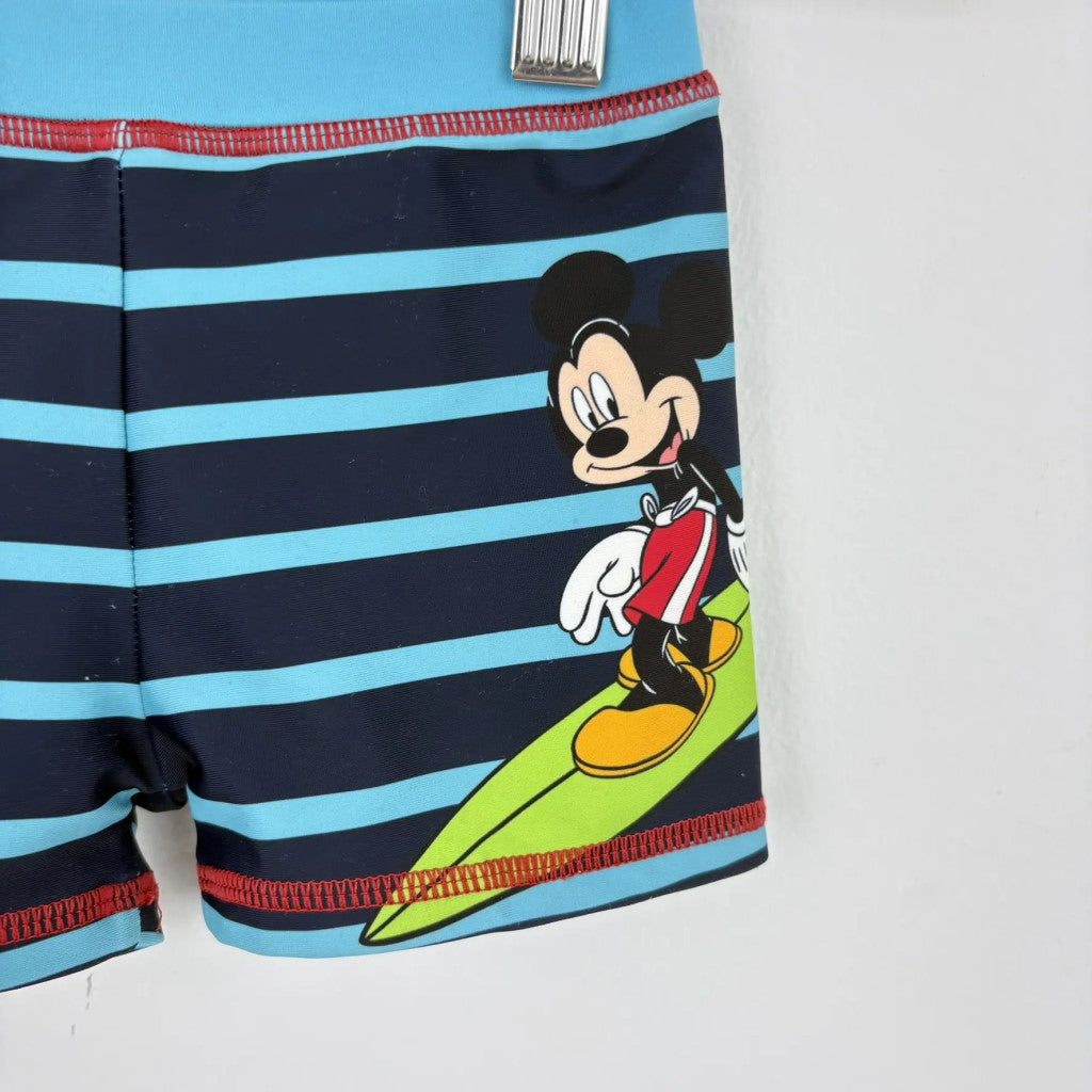 Disney csíkos Mickey egeres fürdőnadrág 86