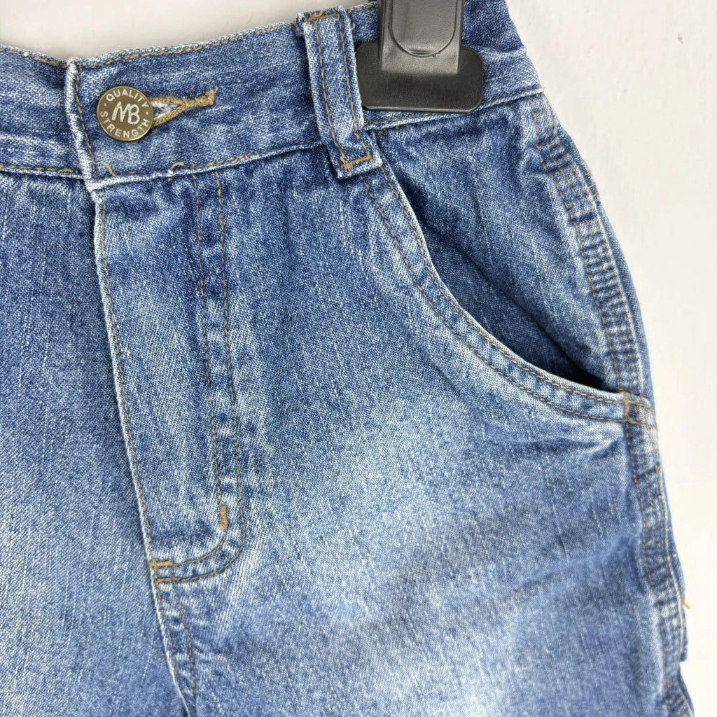 Mothercare sötétkék rövid farmernadrág 92