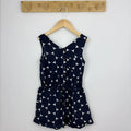 Next sötétkék jumpsuit 128