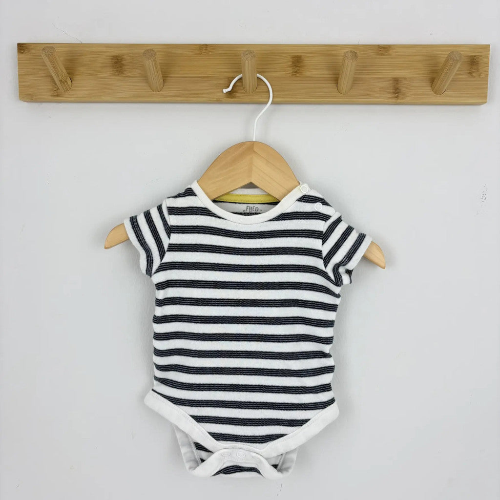 F&F csíkos rövid ujjú body 62
