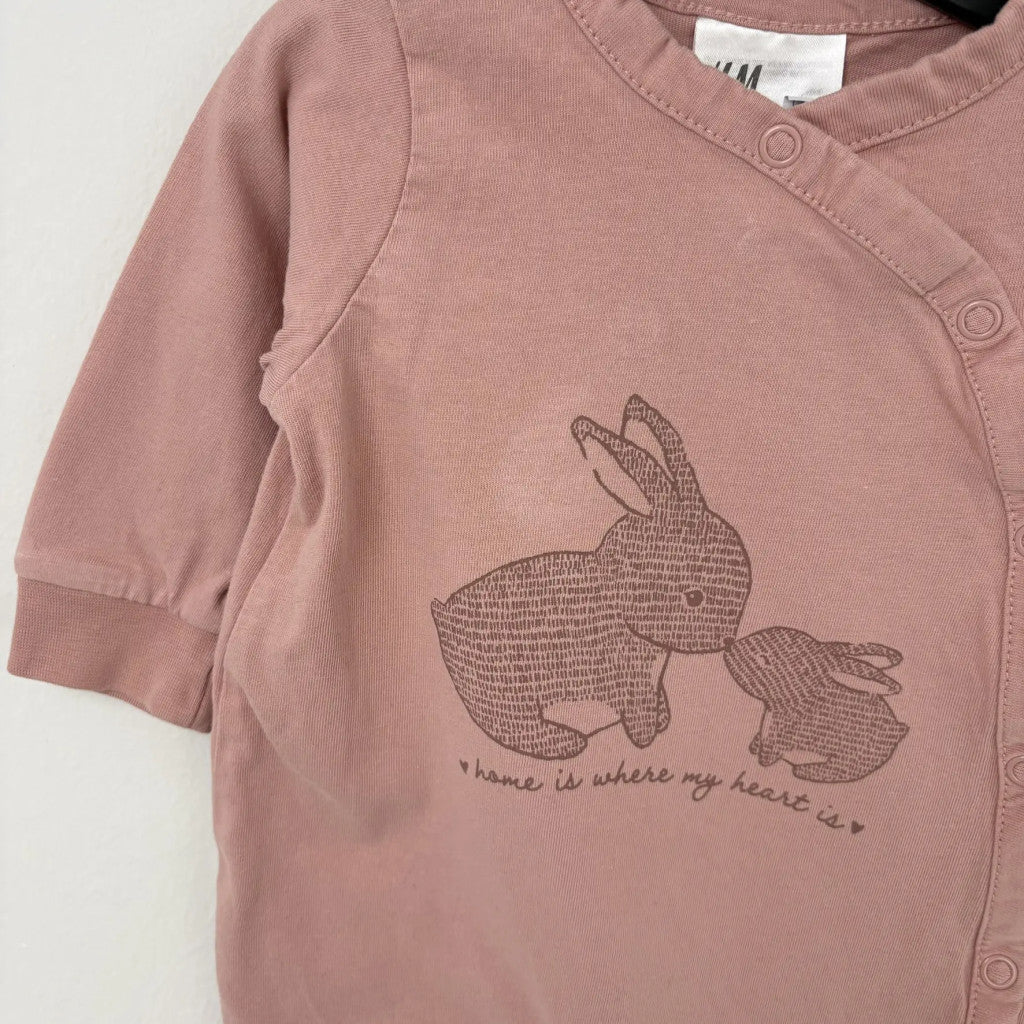 H&M nyuszis rugdalózó 62