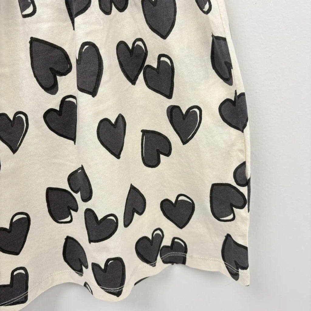 H&M szívecskés kislány ruha 104