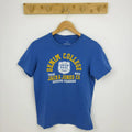 Jack & Jones kék feliratos póló 164
