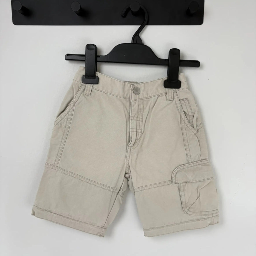 H&M bézs cargo rövidnadrág 86