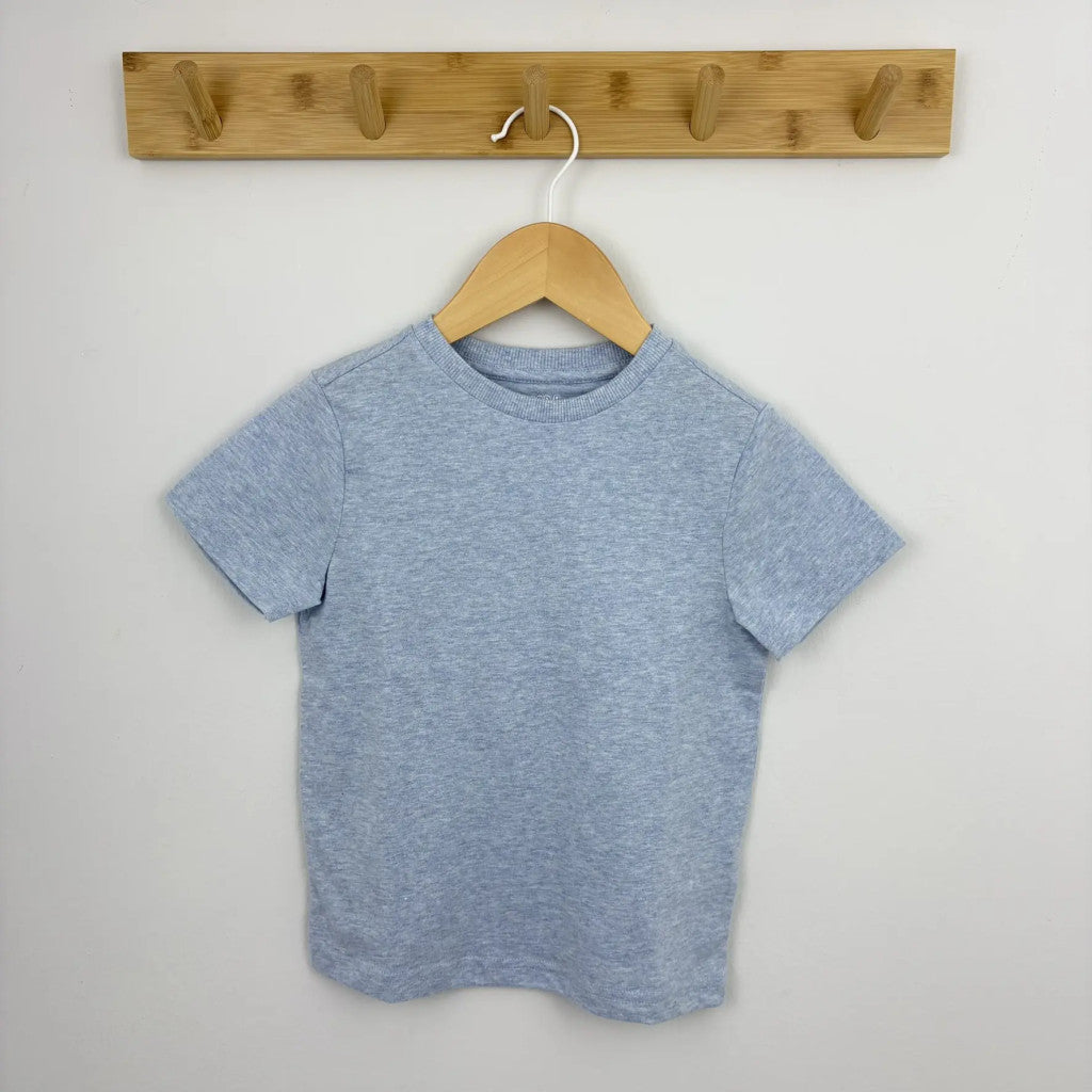 F&F világoskék basic póló 104