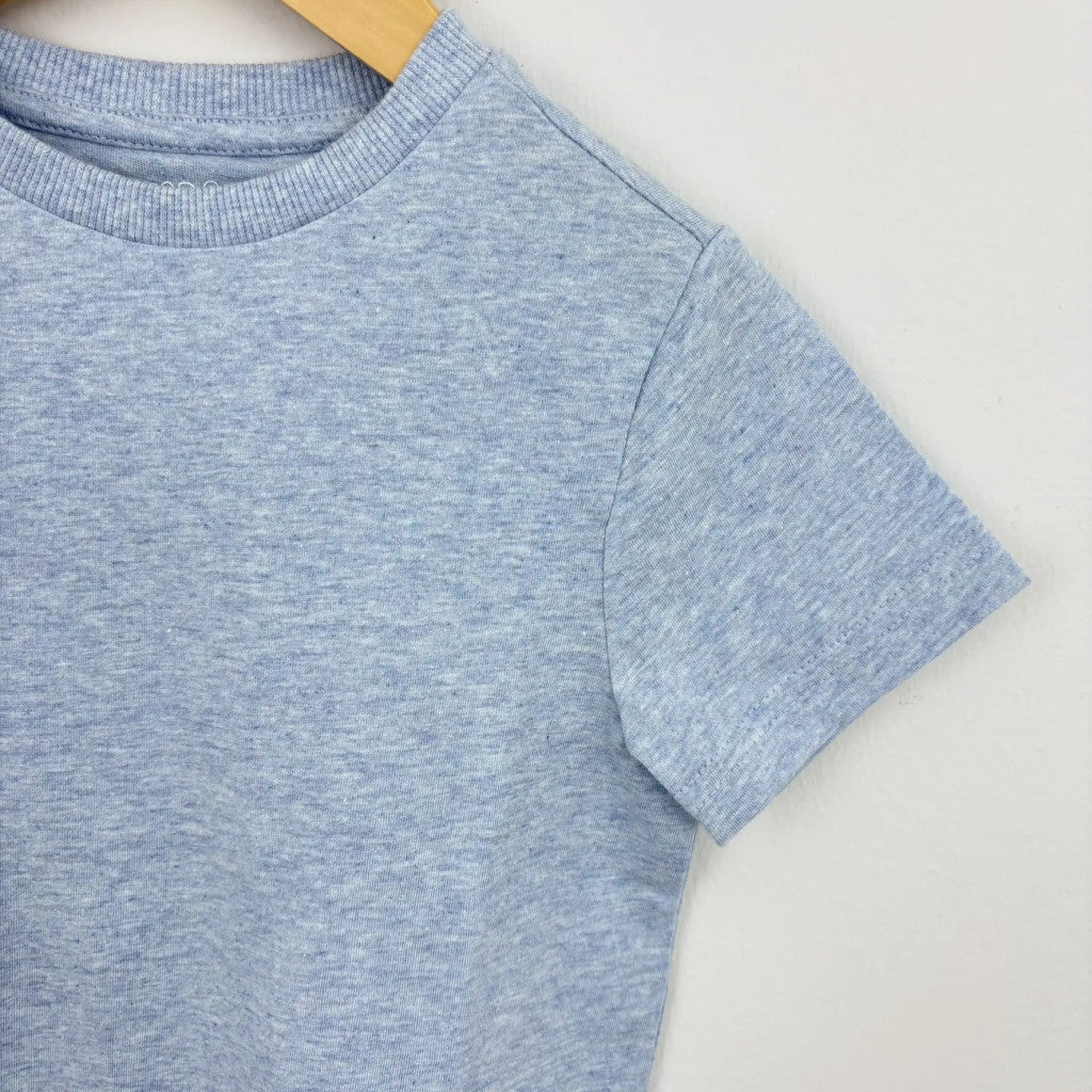 F&F világoskék basic póló 104