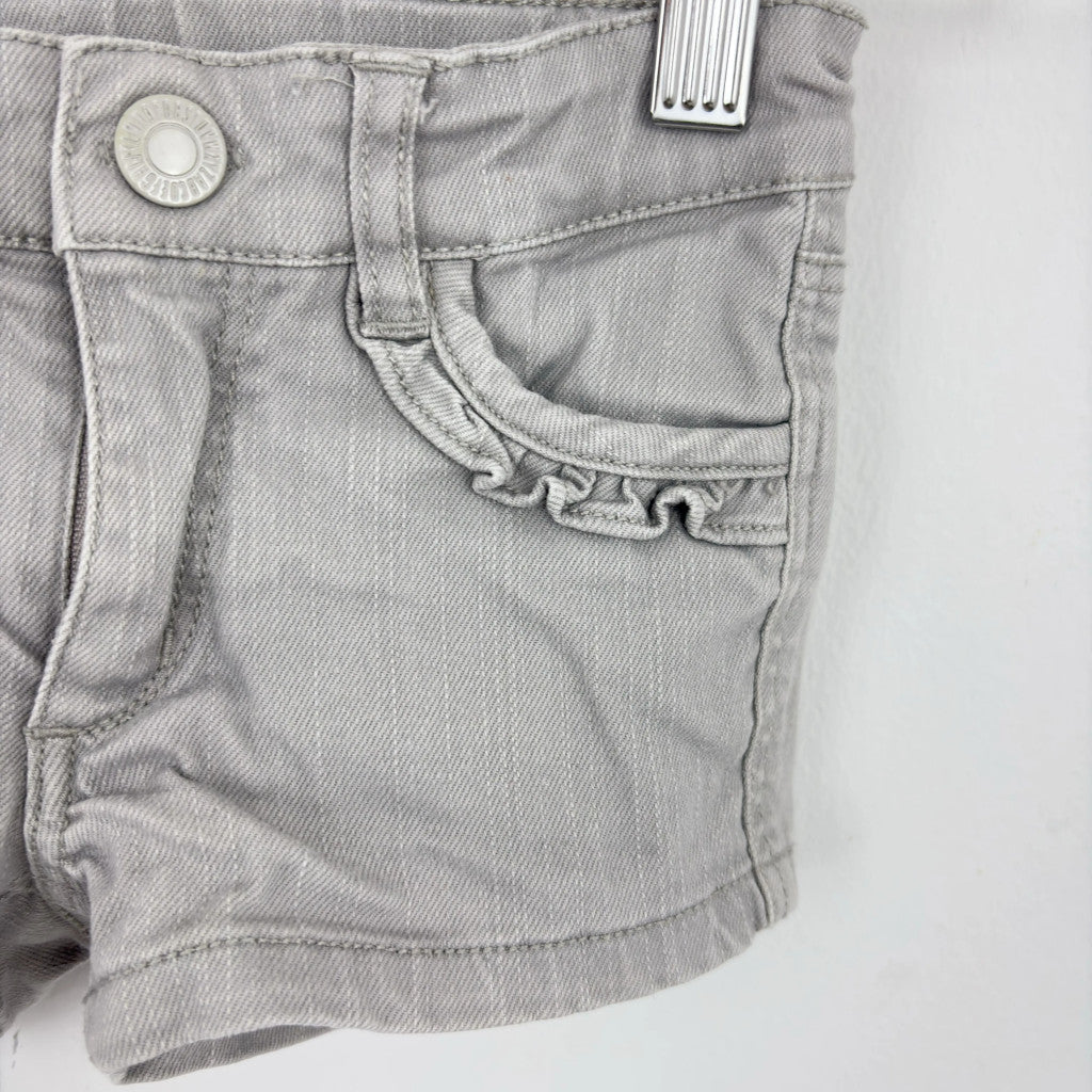 H&M szürke rövid farmernadrág 98