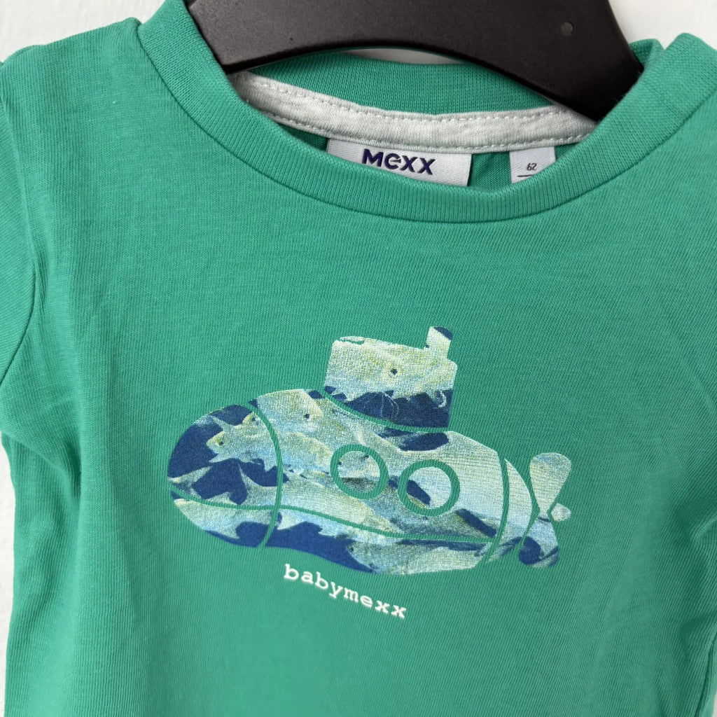 Mexx zöld mintás póló 62