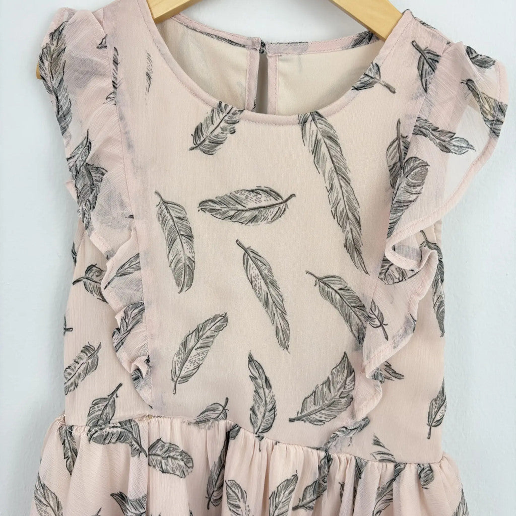 Mothercare levélmintás nyári ruha 128