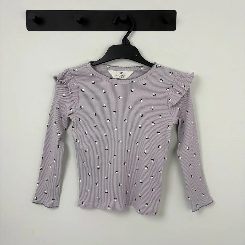 H&M hosszú ujjú felső 110-116