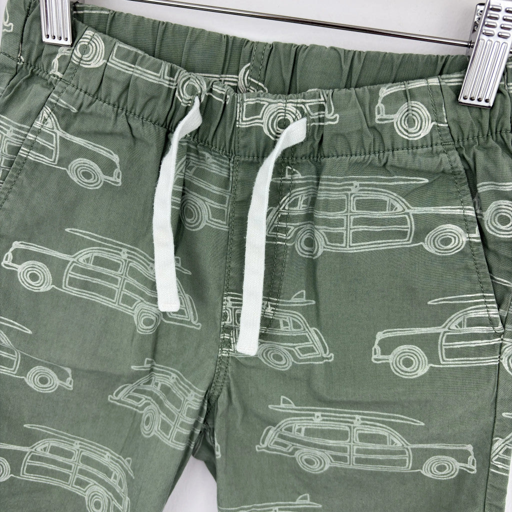 H&M zöld autós rövidnadrág 122