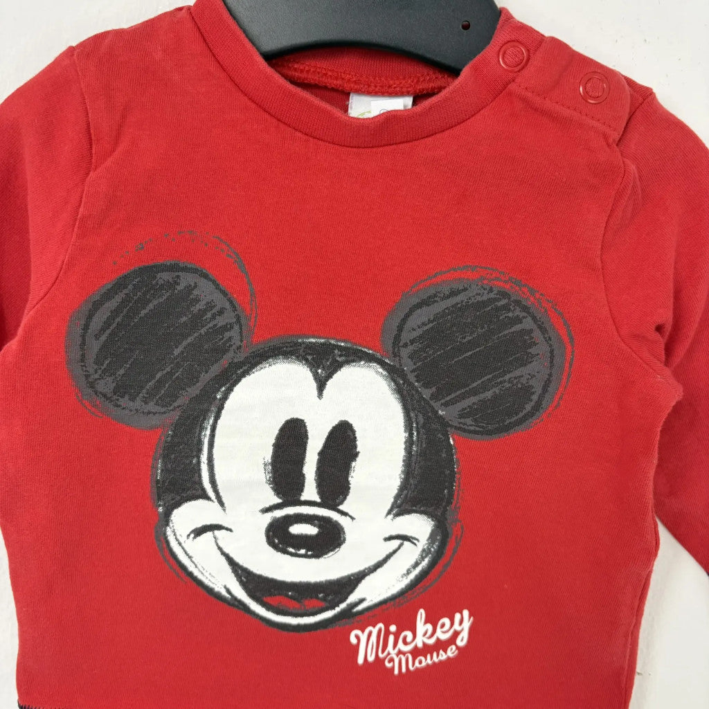 Disney Mickey egeres hosszú ujjú felső 62