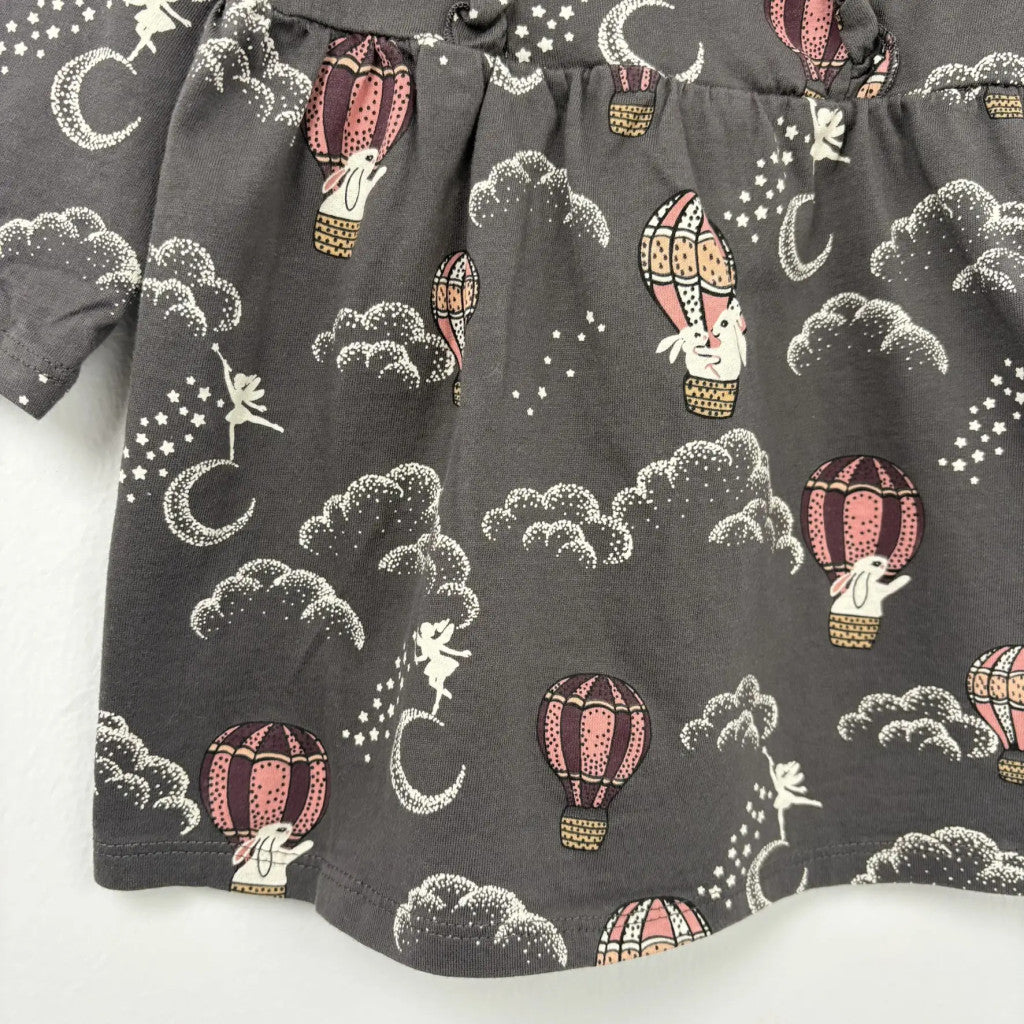 H&M Szürke mintás babaruha (68)