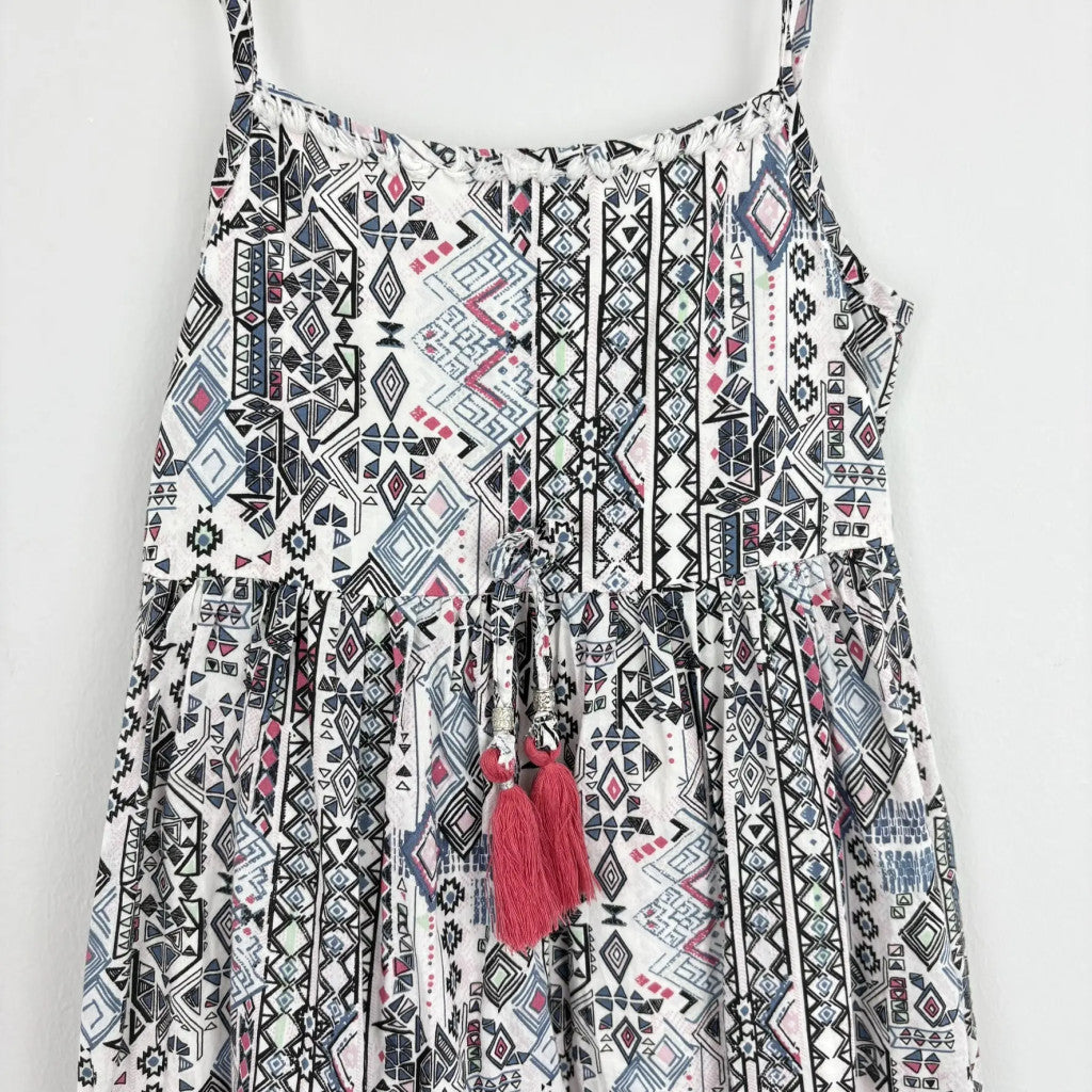 Matalan mintás nyári ruha 122/128