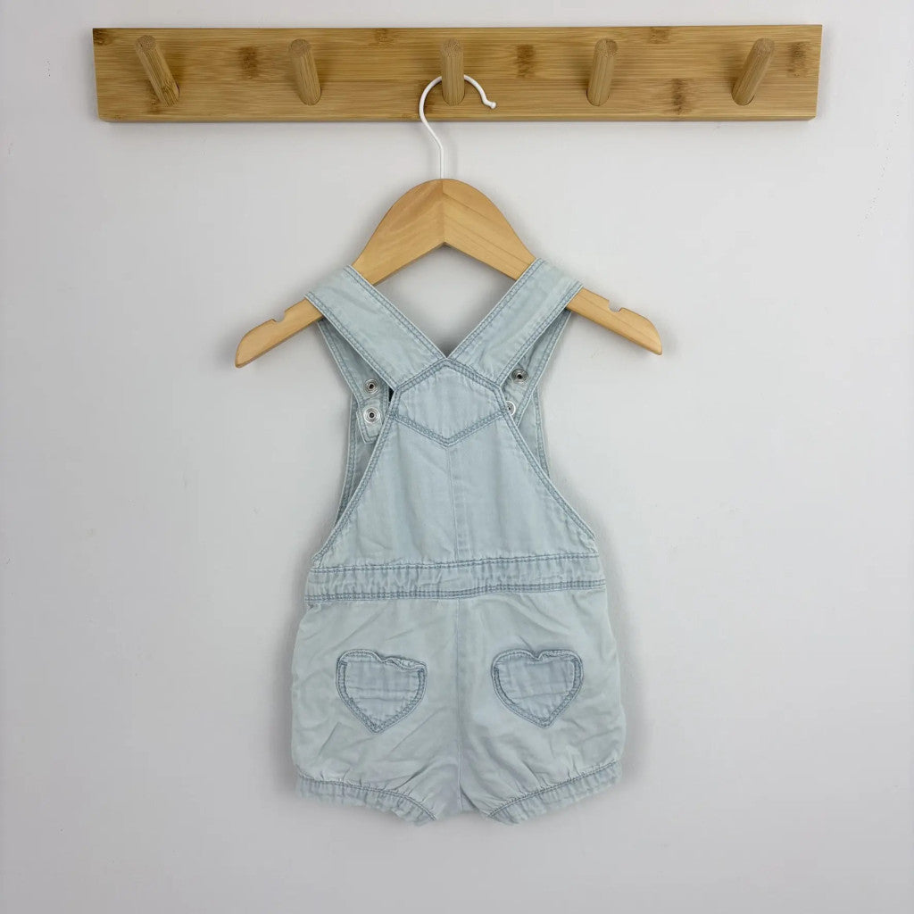 Baby Club világoskék kantáros rövidnadrág 68