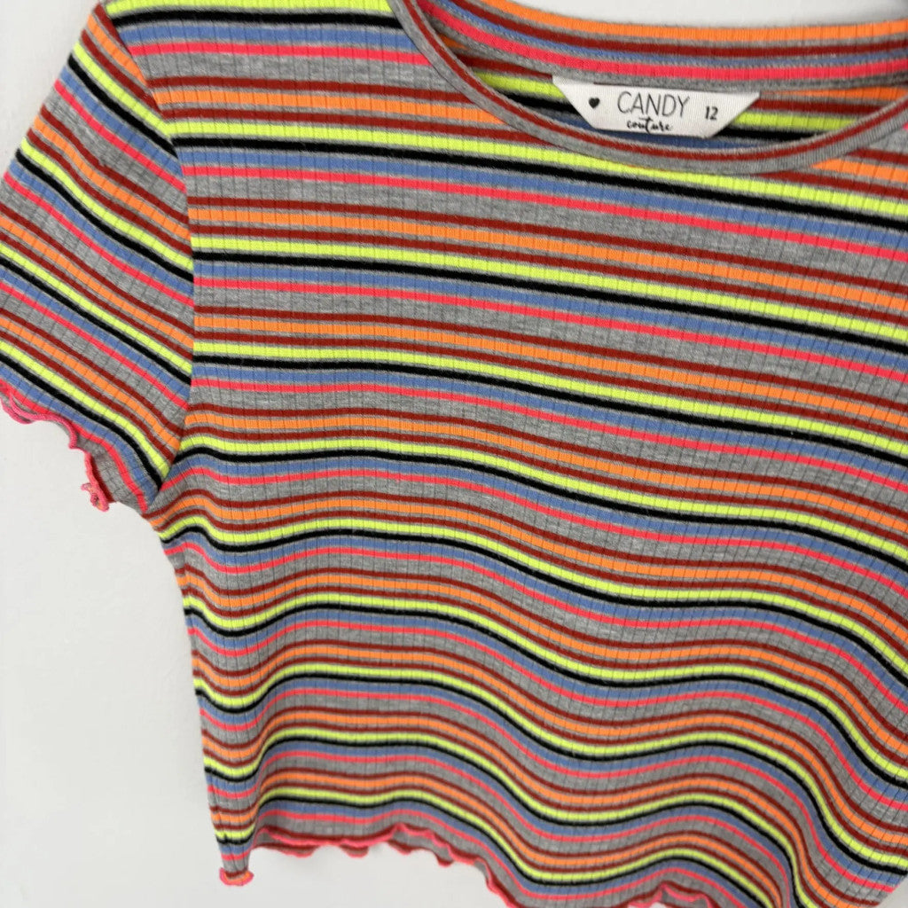 Matalan színes crop póló 152