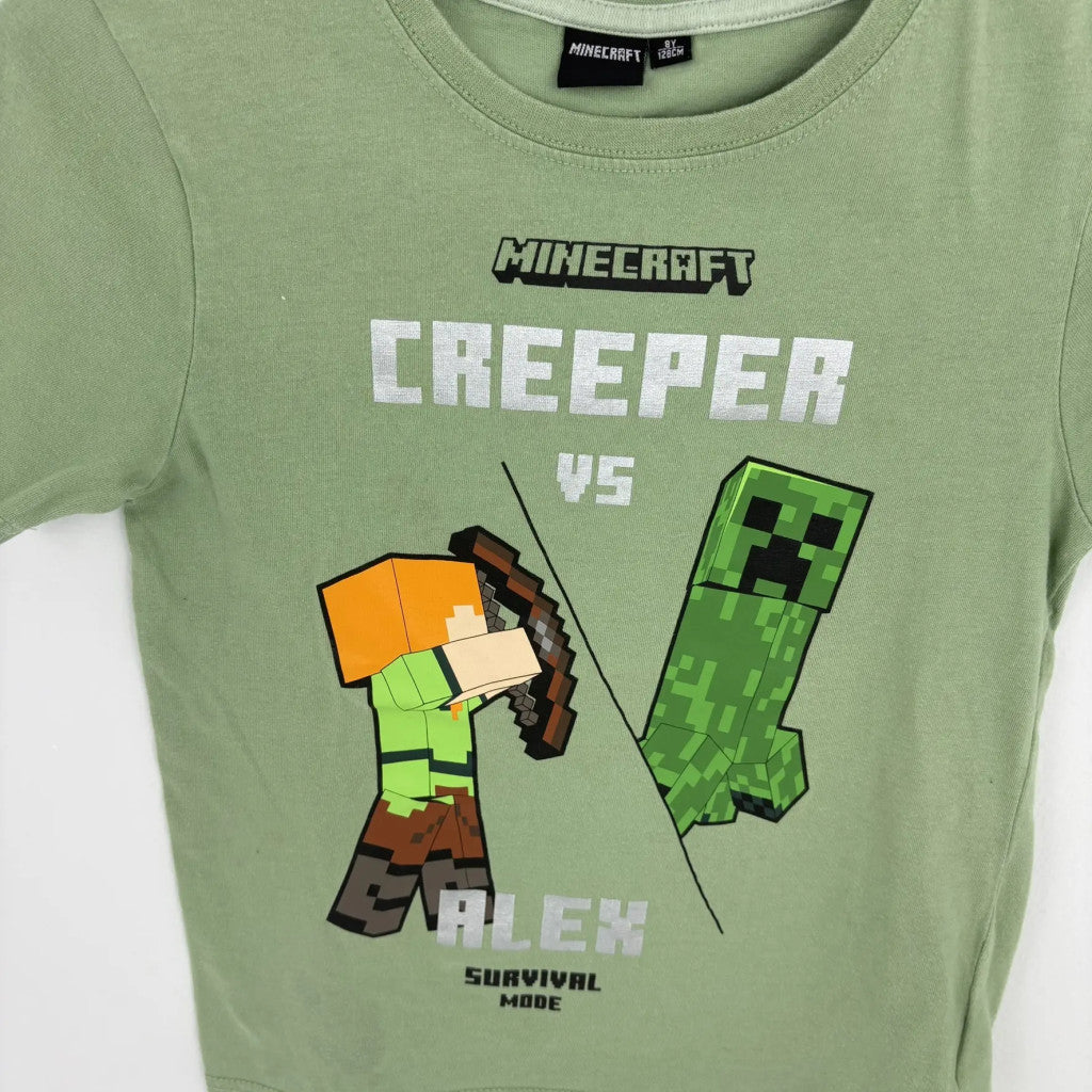 Minecraft mintás póló 128