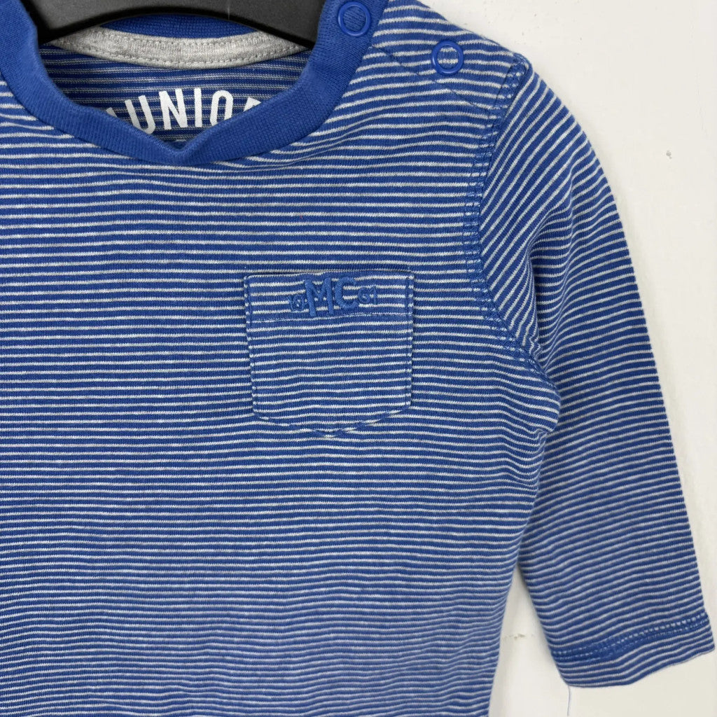 Mothercare csíkos hosszú ujjú felső 68
