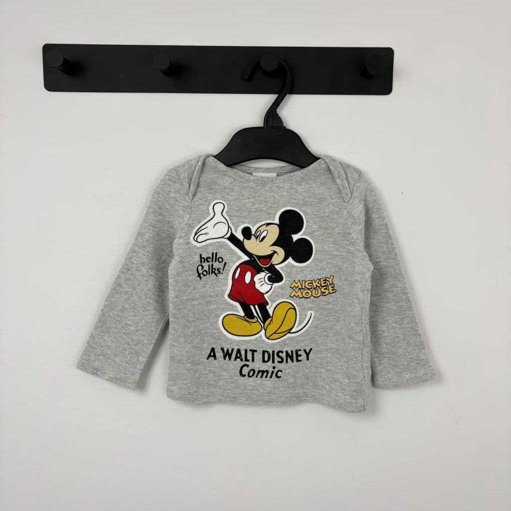 Disney Mickey egeres hosszú ujjú felső 68