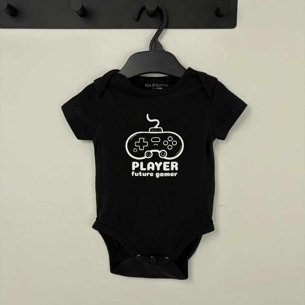 Fox & Bunny fekete gamer body 68