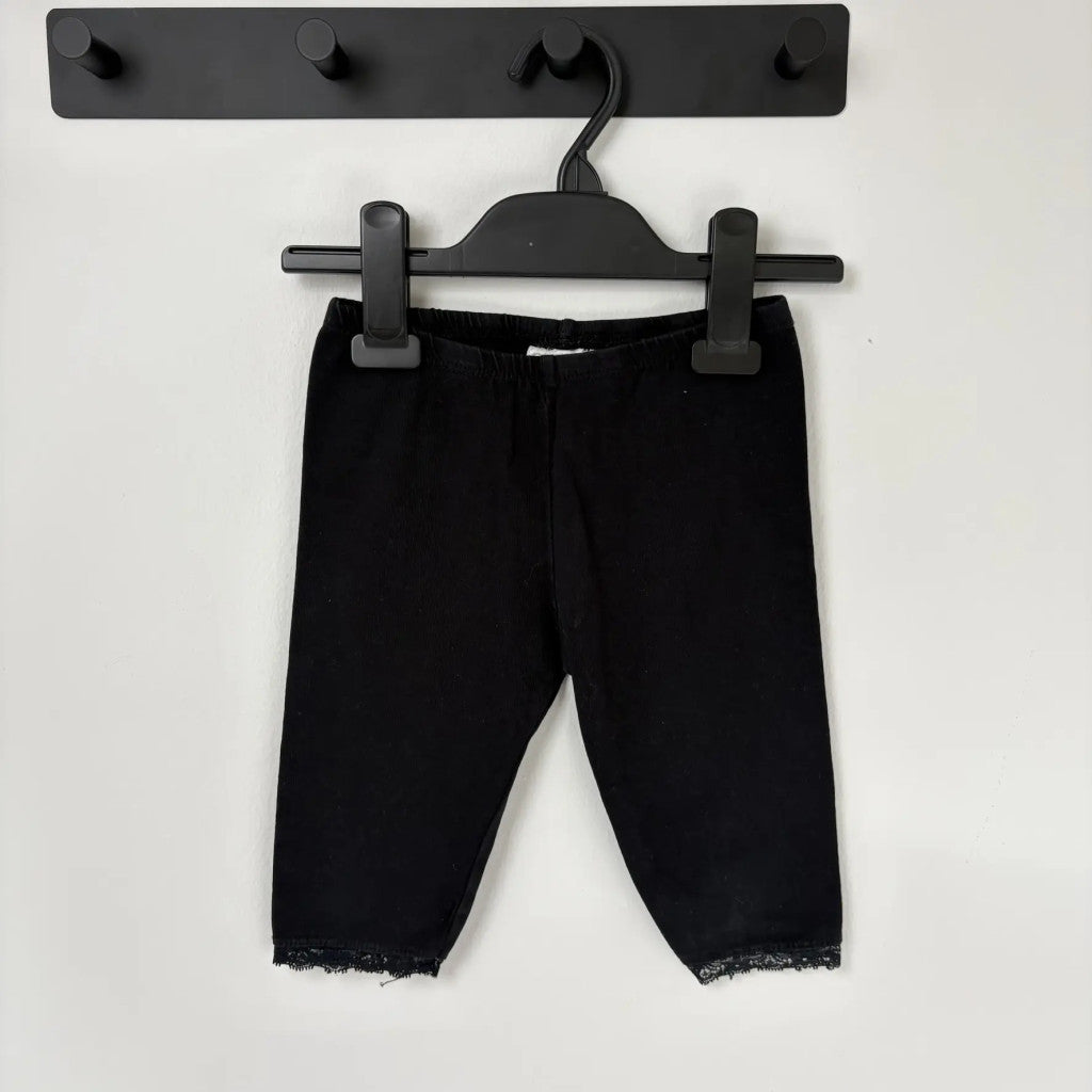 Sweet Millie fekete 3/4 leggings 104