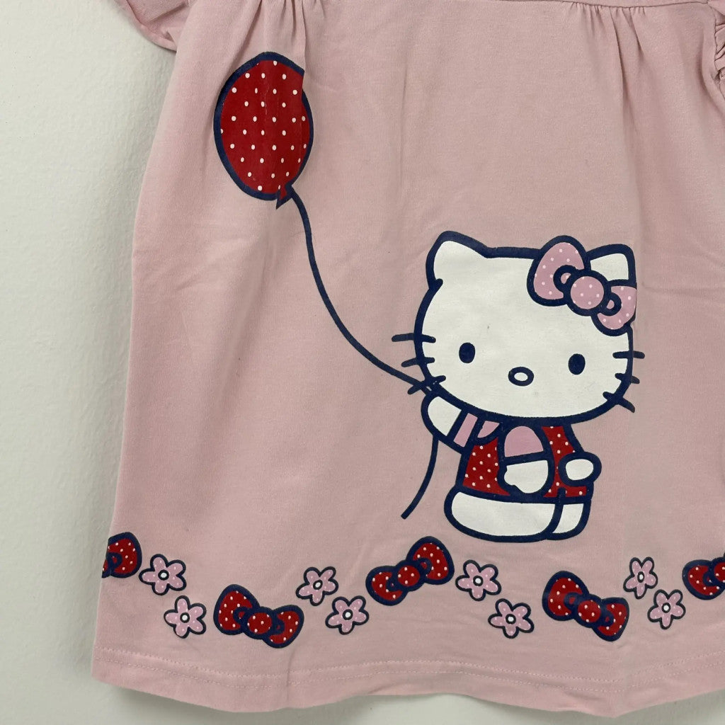 C&A Rózsaszín Hello Kitty mintás felső (110)