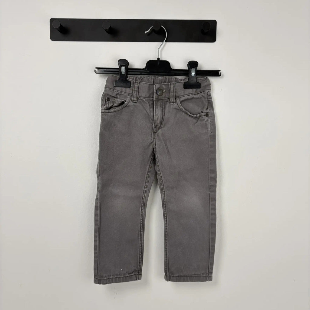 H&M Szürke farmernadrág 92