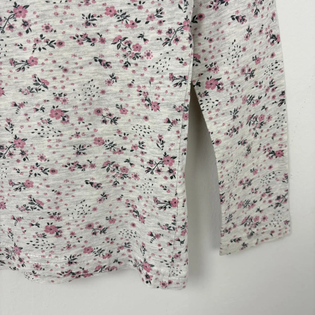 Primark virágos hosszú ujjú felső 110