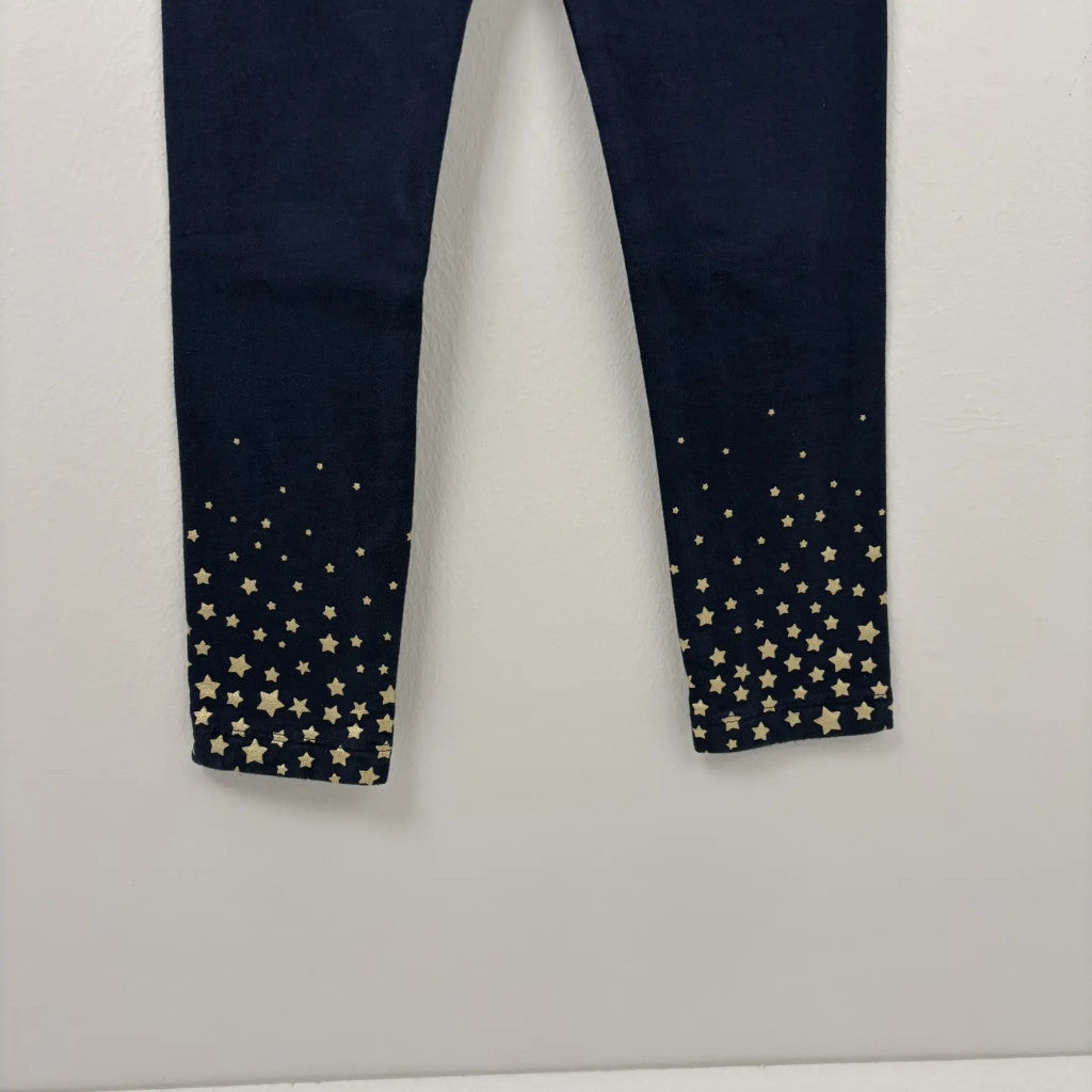 Little Kids Sötétkék csillagos lány leggings 116
