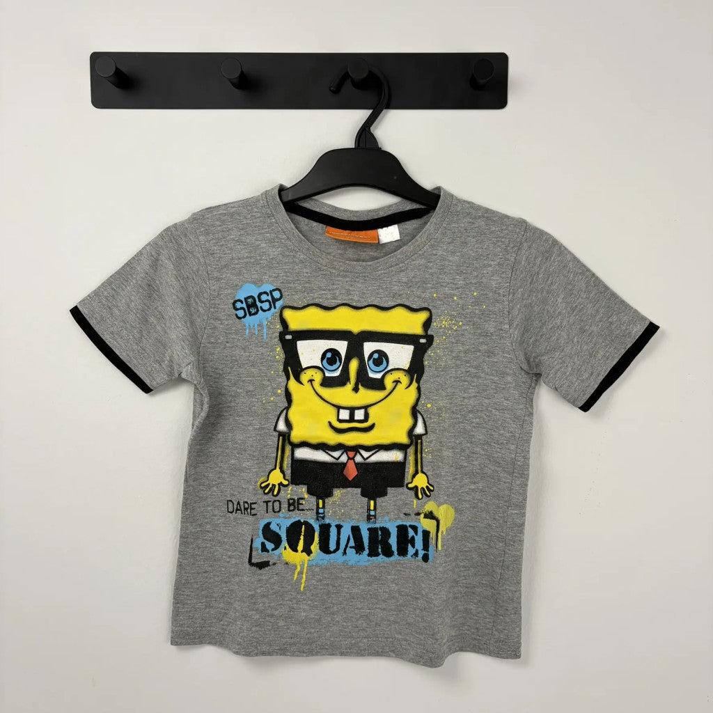 Nickelodeon - Szürke 'SpongeBob' póló (122-128)