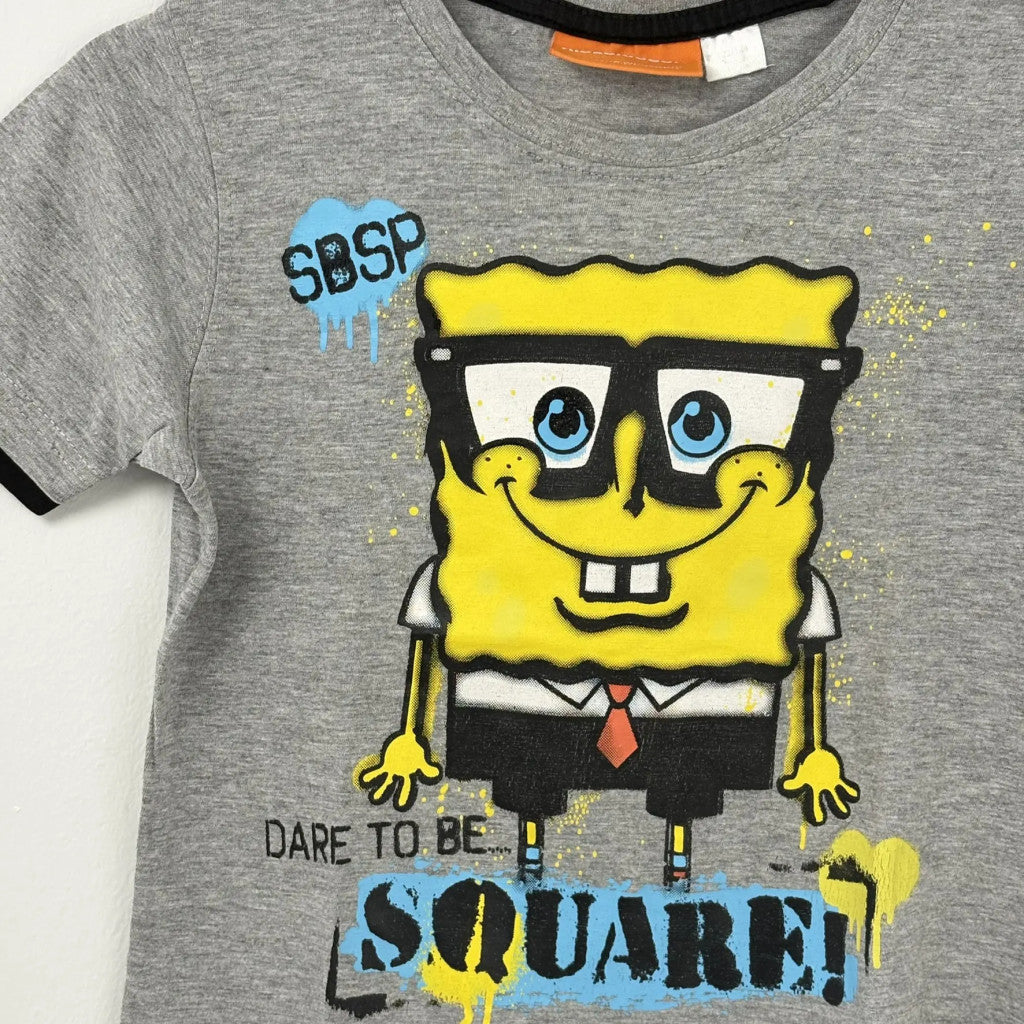 Nickelodeon - Szürke 'SpongeBob' póló (122-128)