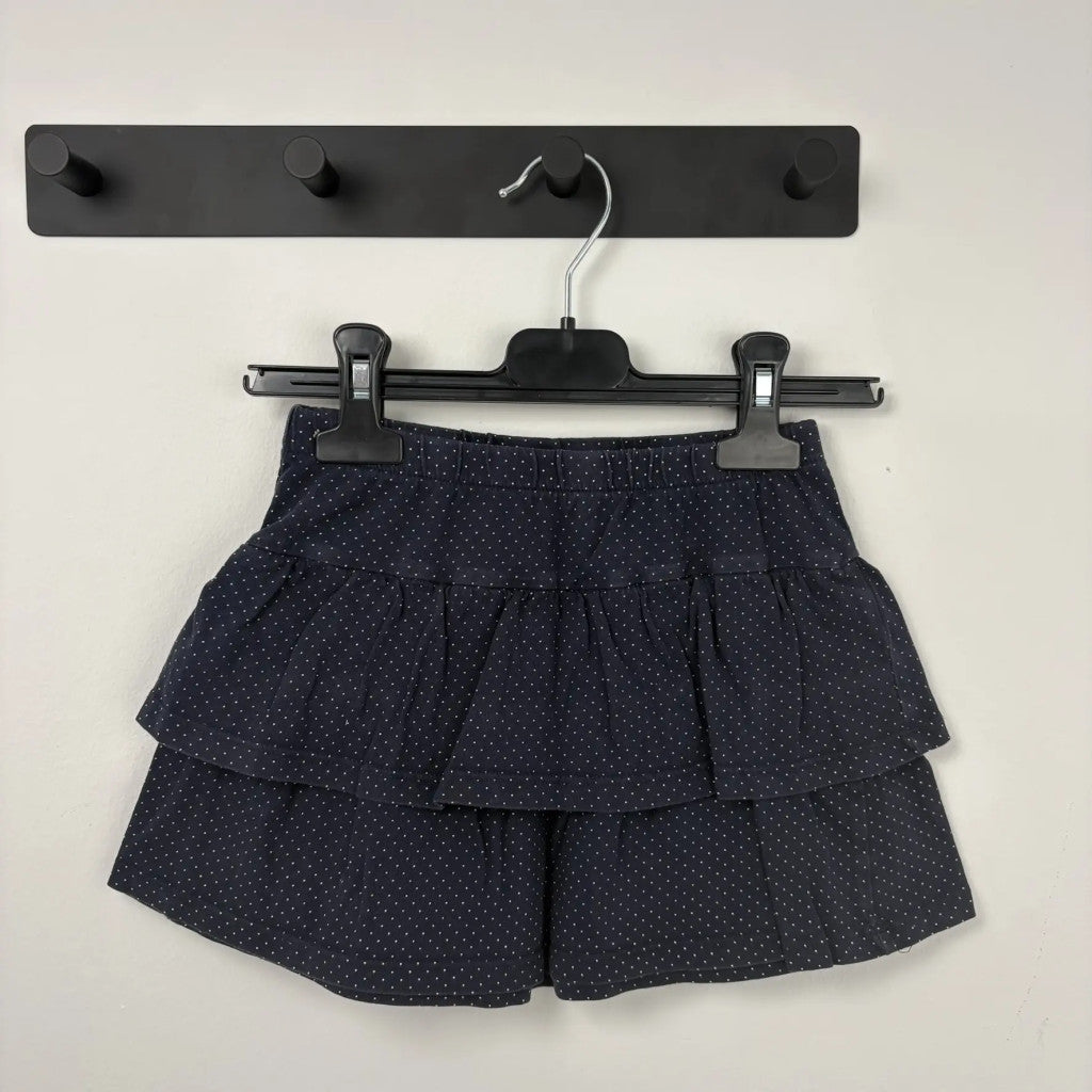 H&M Sötétkék pöttyös szoknya 110-116