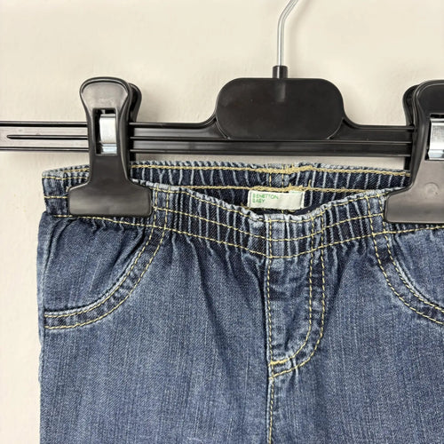 Benetton bélelt baba farmernadrág 62