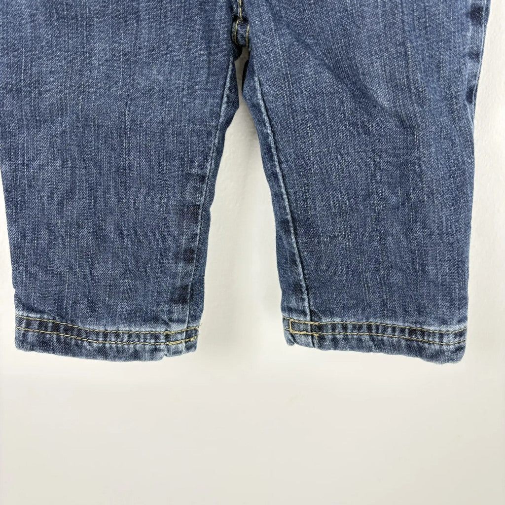 Benetton bélelt baba farmernadrág 62